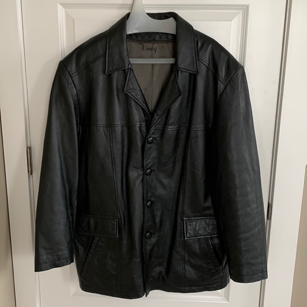 Leather Coat
